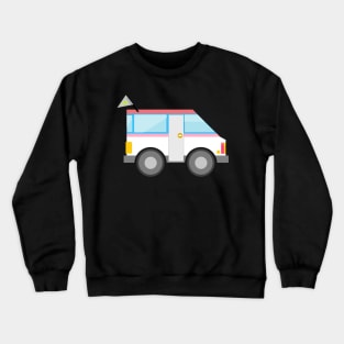 fancy van road trip Crewneck Sweatshirt